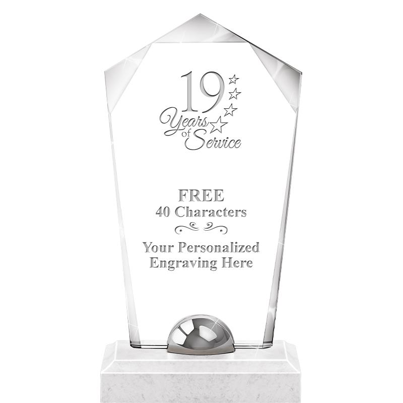 9.5" TURIN POINT CRYSTAL