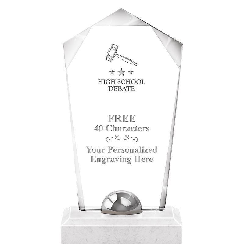 9.5" TURIN POINT CRYSTAL