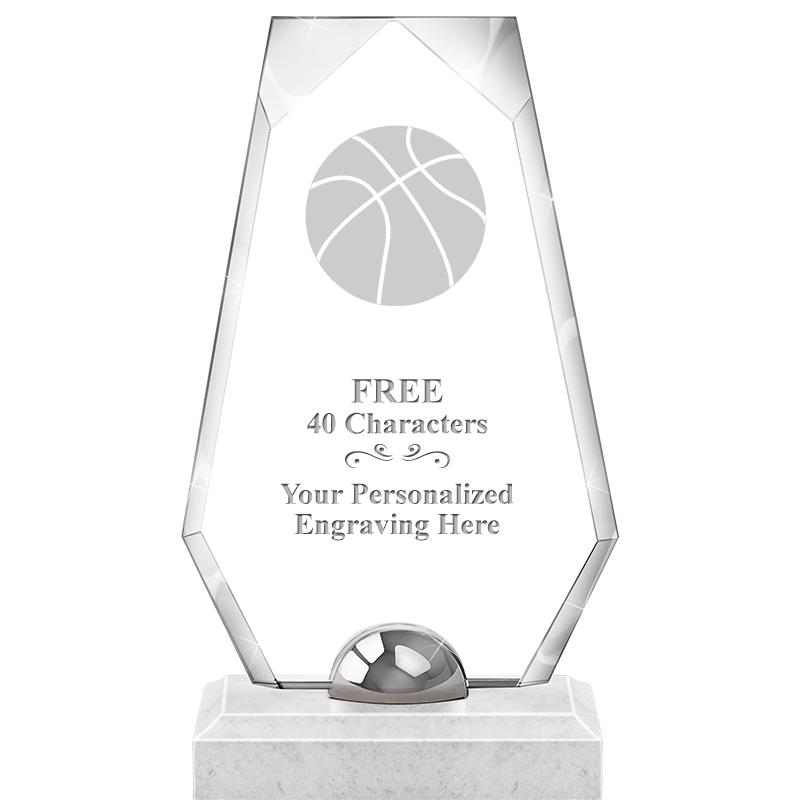 9.5" TURIN TRAPEZOID CRYSTAL