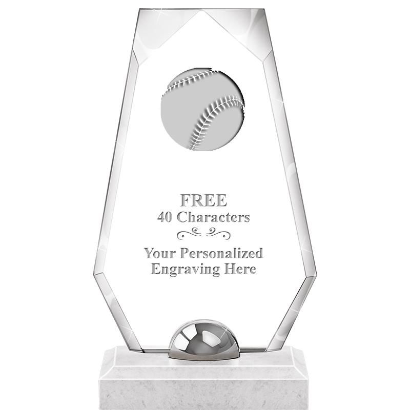 9.5" TURIN TRAPEZOID CRYSTAL