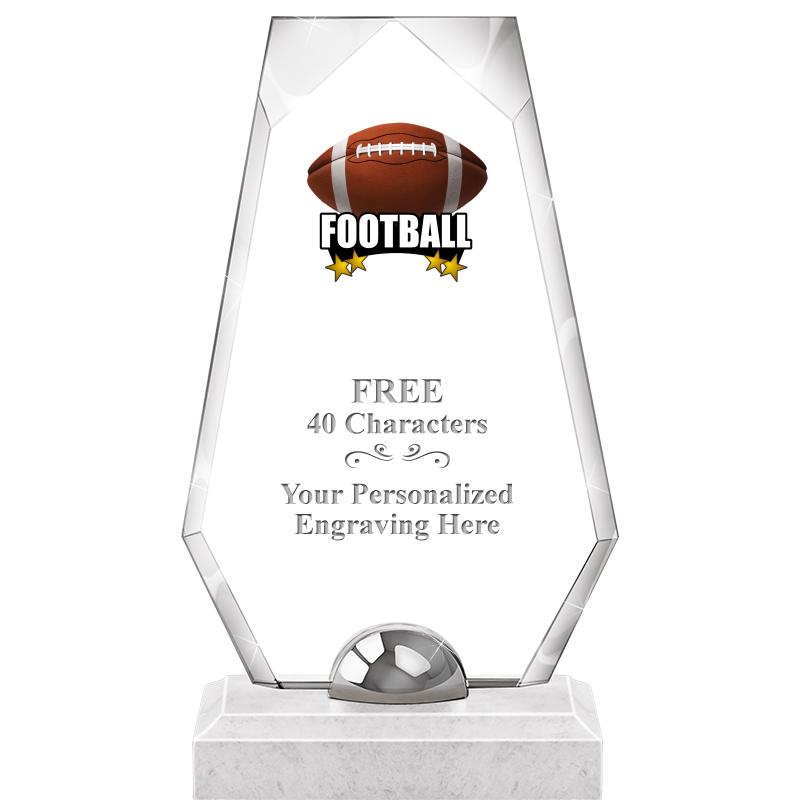 9.5" TURIN TRAPEZOID CRYSTAL