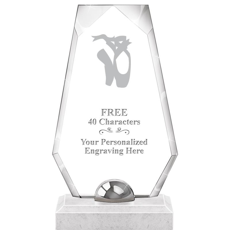 9.5" TURIN TRAPEZOID CRYSTAL