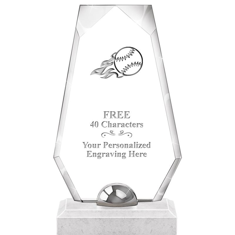 9.5" TURIN TRAPEZOID CRYSTAL