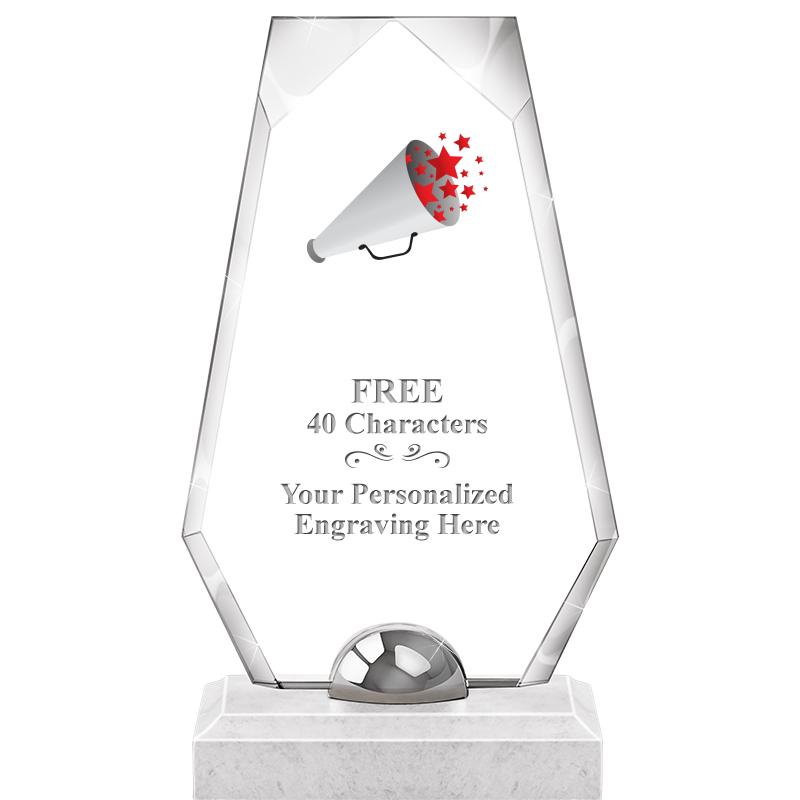 9.5" TURIN TRAPEZOID CRYSTAL