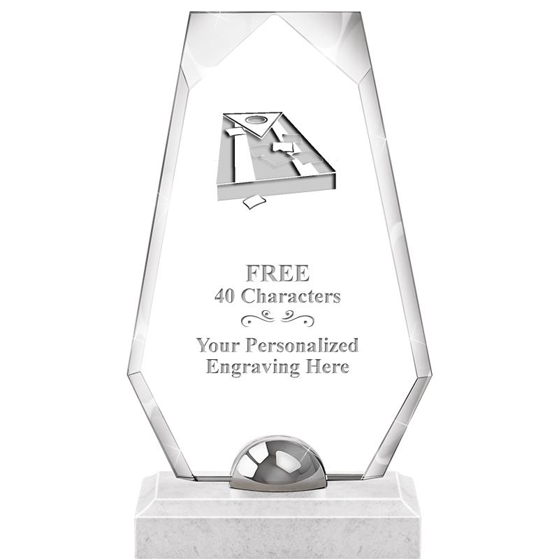 9.5" TURIN TRAPEZOID CRYSTAL