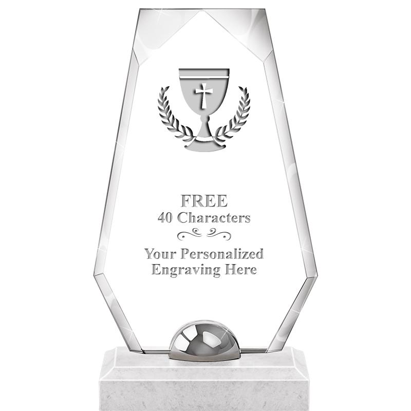 9.5" TURIN TRAPEZOID CRYSTAL