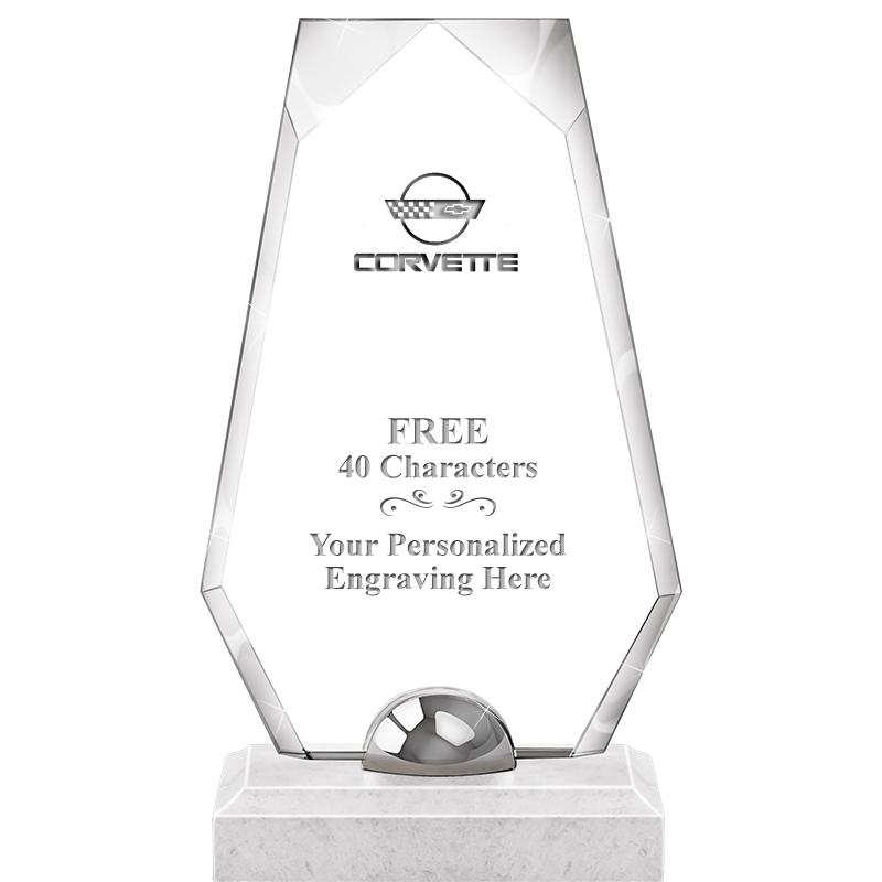 9.5" TURIN TRAPEZOID CRYSTAL