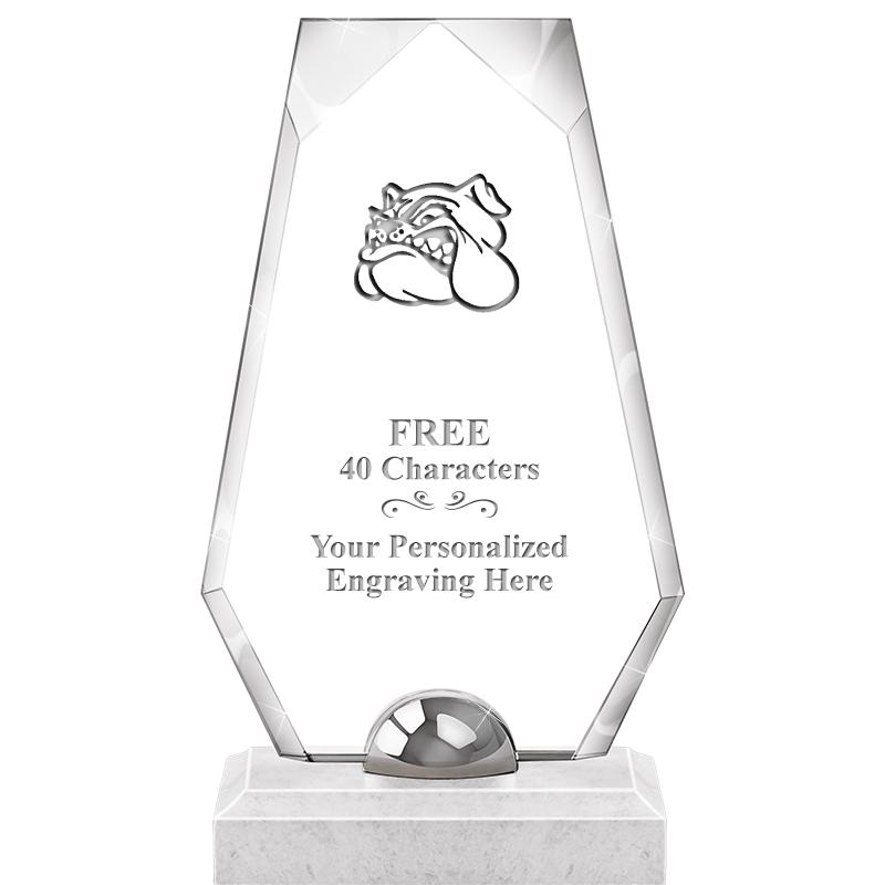 9.5" TURIN TRAPEZOID CRYSTAL