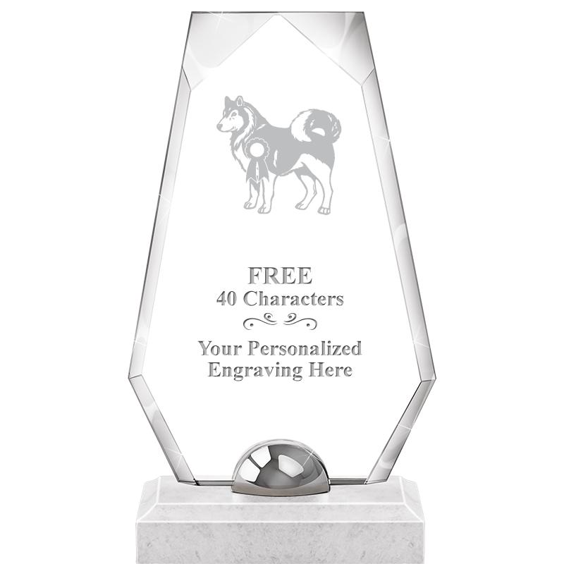 9.5" TURIN TRAPEZOID CRYSTAL