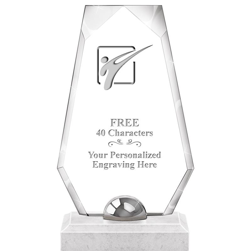 9.5" TURIN TRAPEZOID CRYSTAL