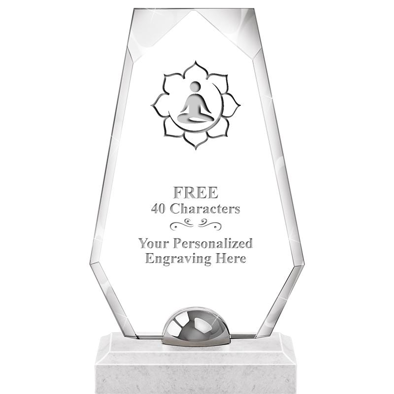 9.5" TURIN TRAPEZOID CRYSTAL