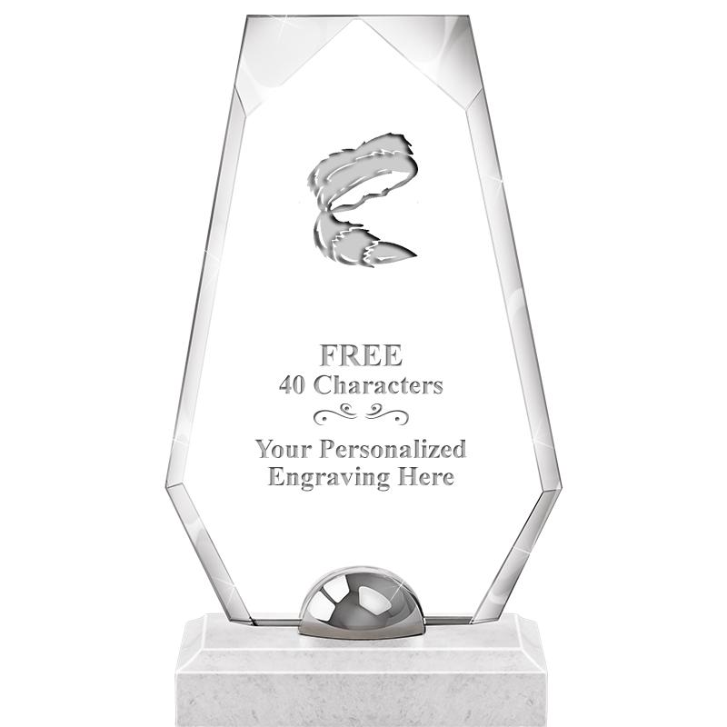 9.5" TURIN TRAPEZOID CRYSTAL