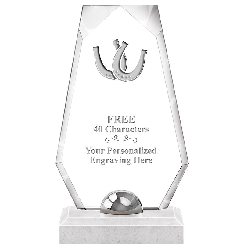 9.5" TURIN TRAPEZOID CRYSTAL