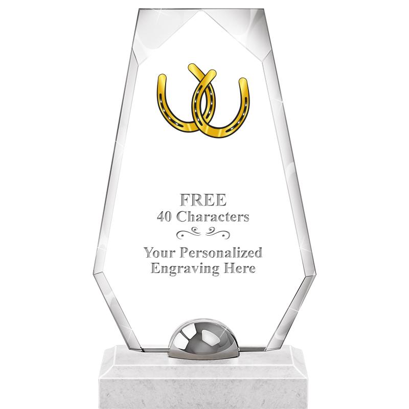 9.5" TURIN TRAPEZOID CRYSTAL