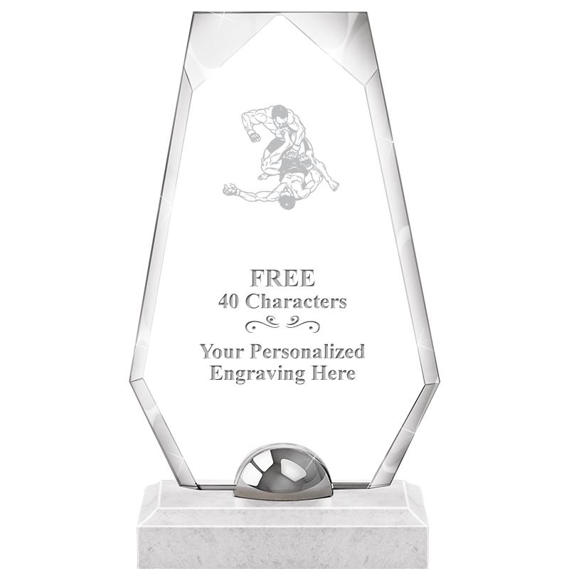 9.5" TURIN TRAPEZOID CRYSTAL