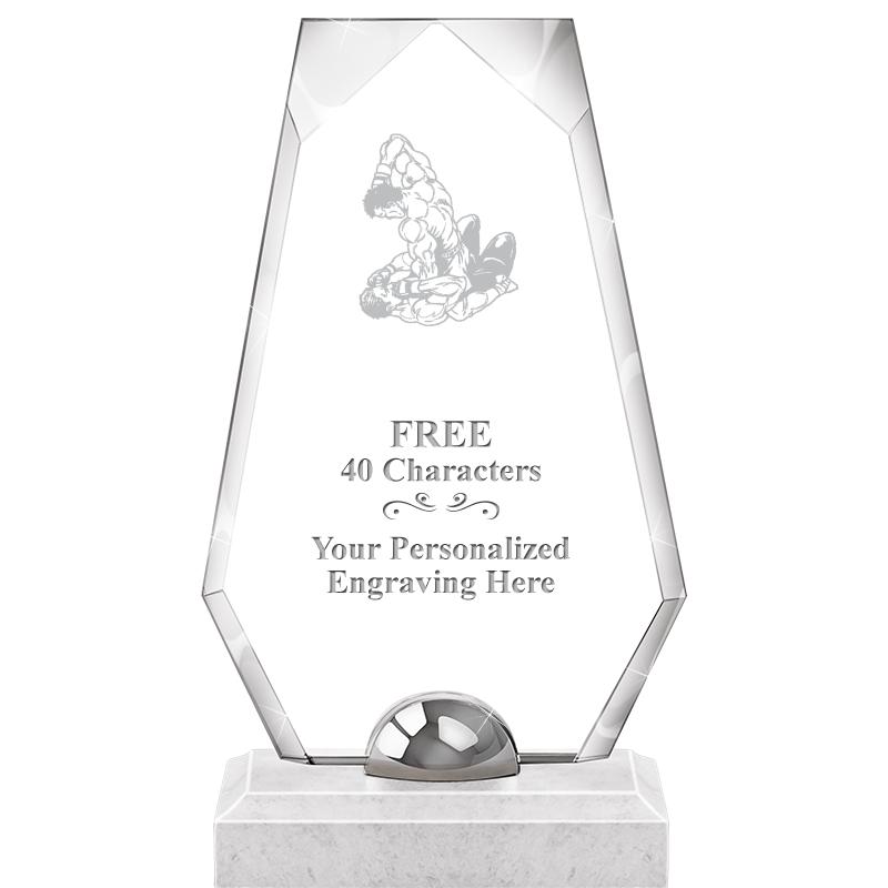 9.5" TURIN TRAPEZOID CRYSTAL