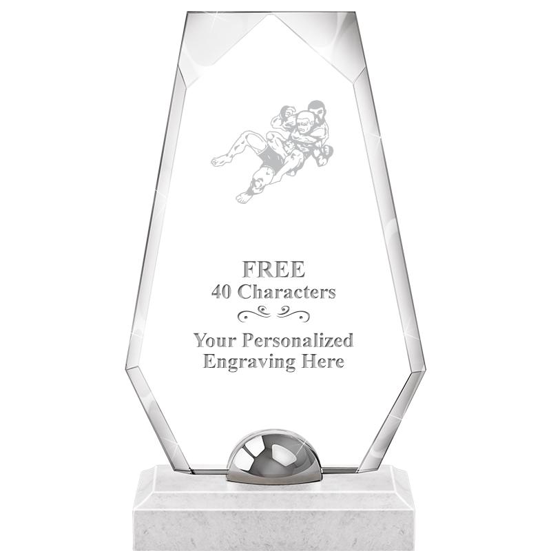 9.5" TURIN TRAPEZOID CRYSTAL