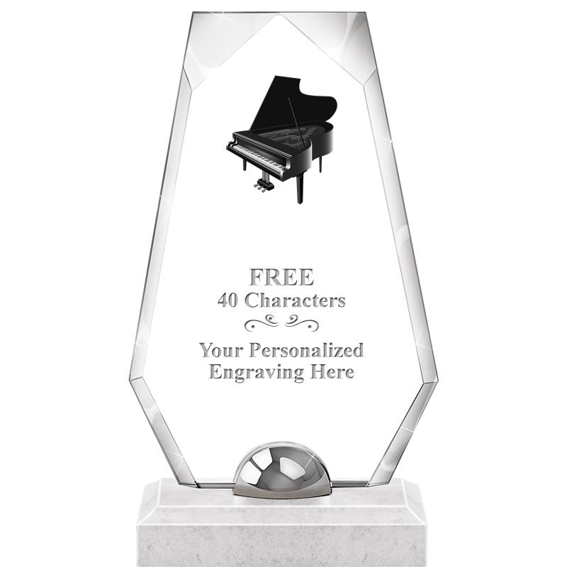 9.5" TURIN TRAPEZOID CRYSTAL