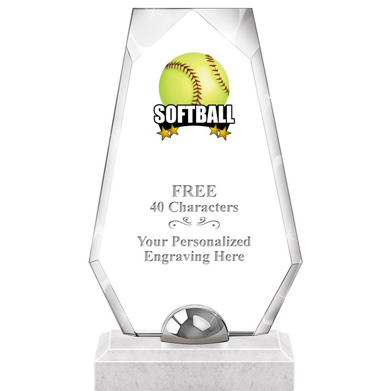 9.5" TURIN TRAPEZOID CRYSTAL