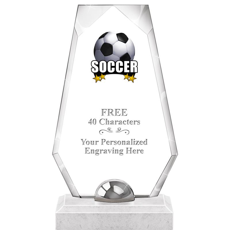 9.5" TURIN TRAPEZOID CRYSTAL