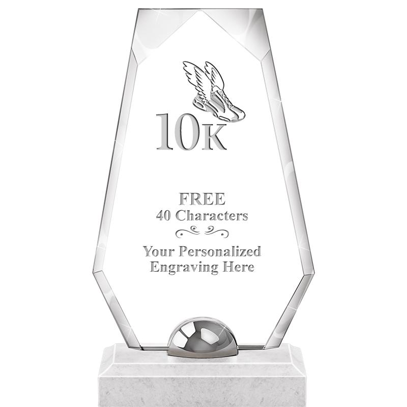 9.5" TURIN TRAPEZOID CRYSTAL