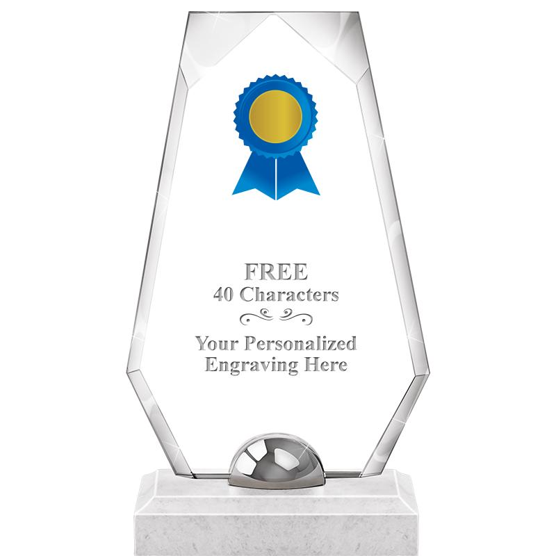 9.5" TURIN TRAPEZOID CRYSTAL