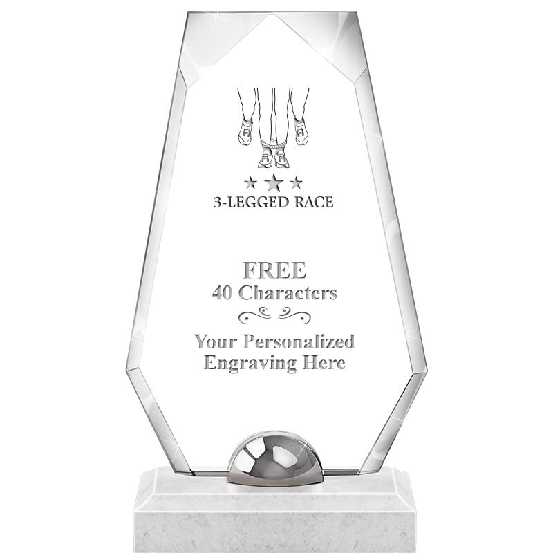 9.5" TURIN TRAPEZOID CRYSTAL