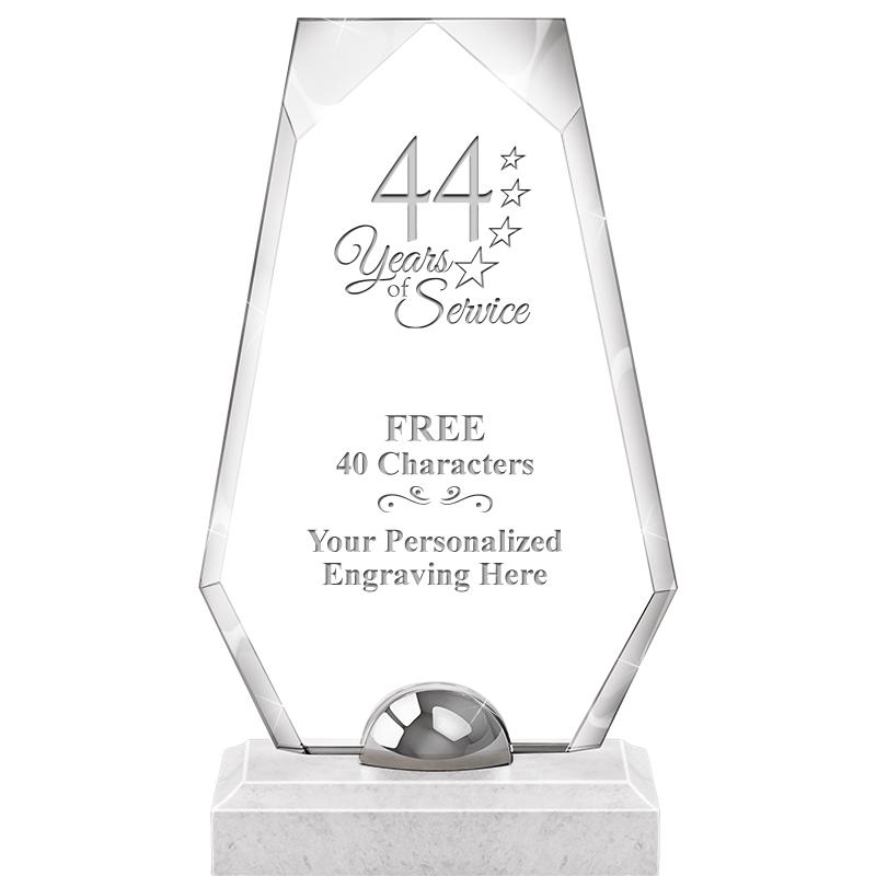 9.5" TURIN TRAPEZOID CRYSTAL