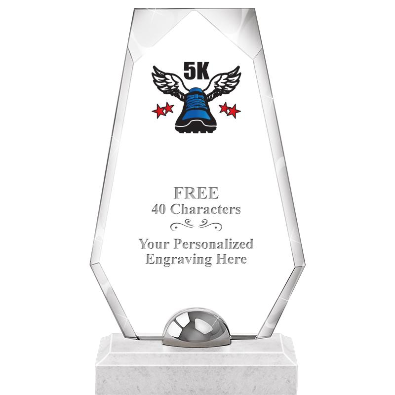 9.5" TURIN TRAPEZOID CRYSTAL