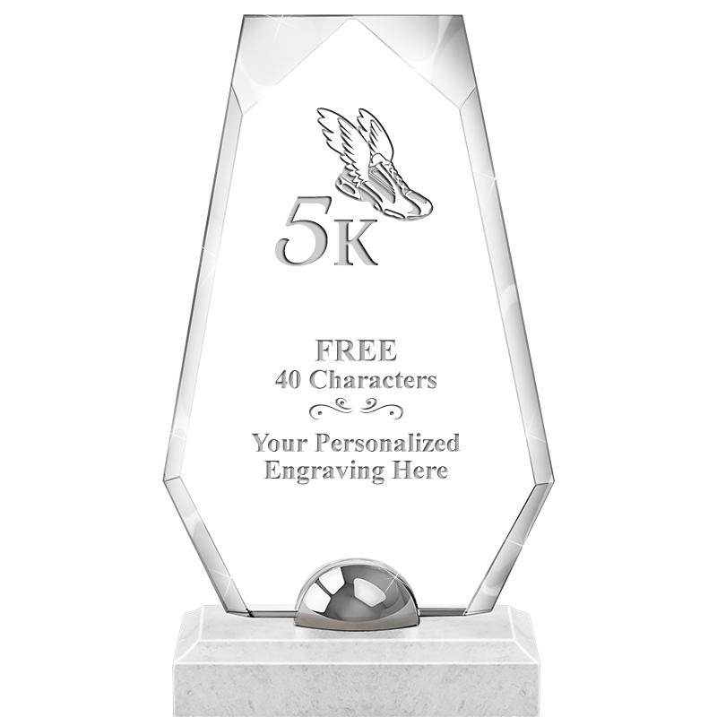 9.5" TURIN TRAPEZOID CRYSTAL