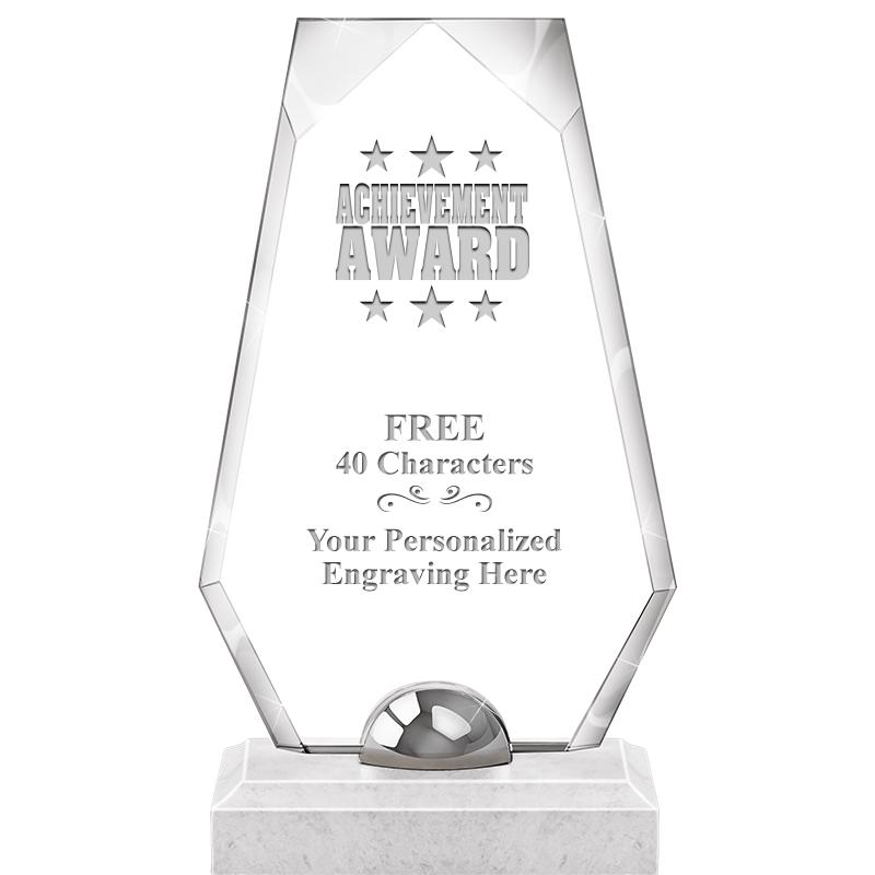 9.5" TURIN TRAPEZOID CRYSTAL