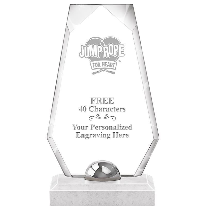 9.5" TURIN TRAPEZOID CRYSTAL