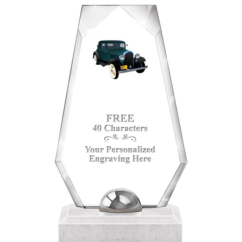 9.5" TURIN TRAPEZOID CRYSTAL