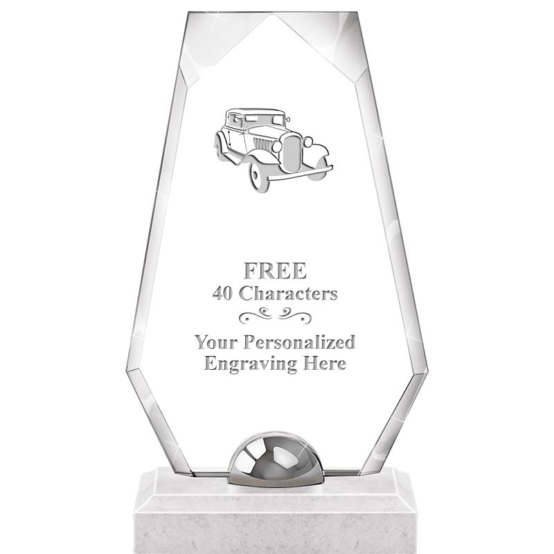 9.5" TURIN TRAPEZOID CRYSTAL