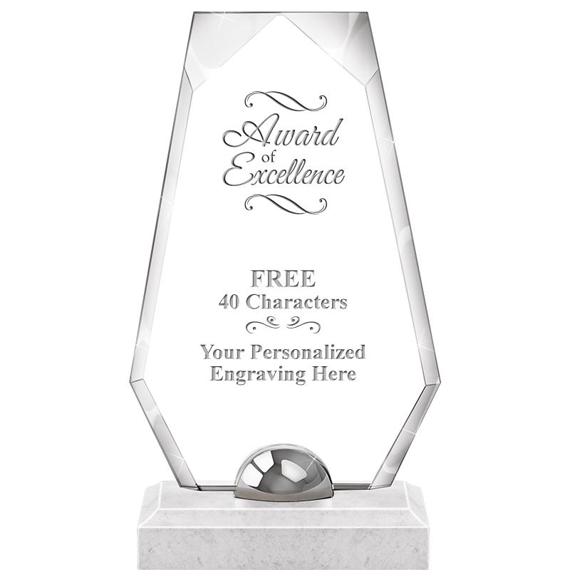 9.5" TURIN TRAPEZOID CRYSTAL