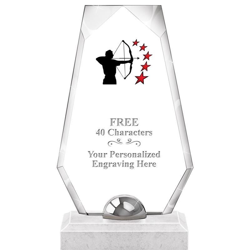 9.5" TURIN TRAPEZOID CRYSTAL