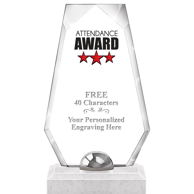 9.5" TURIN TRAPEZOID CRYSTAL