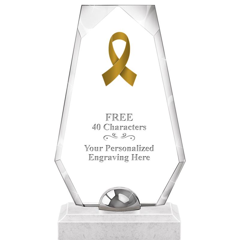 9.5" TURIN TRAPEZOID CRYSTAL