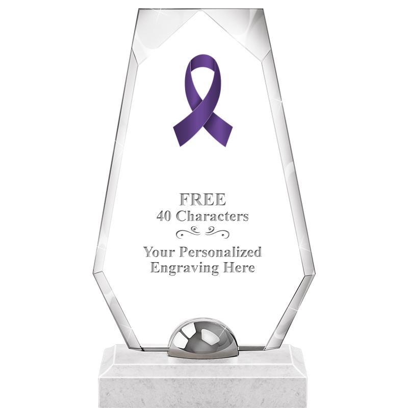 9.5" TURIN TRAPEZOID CRYSTAL