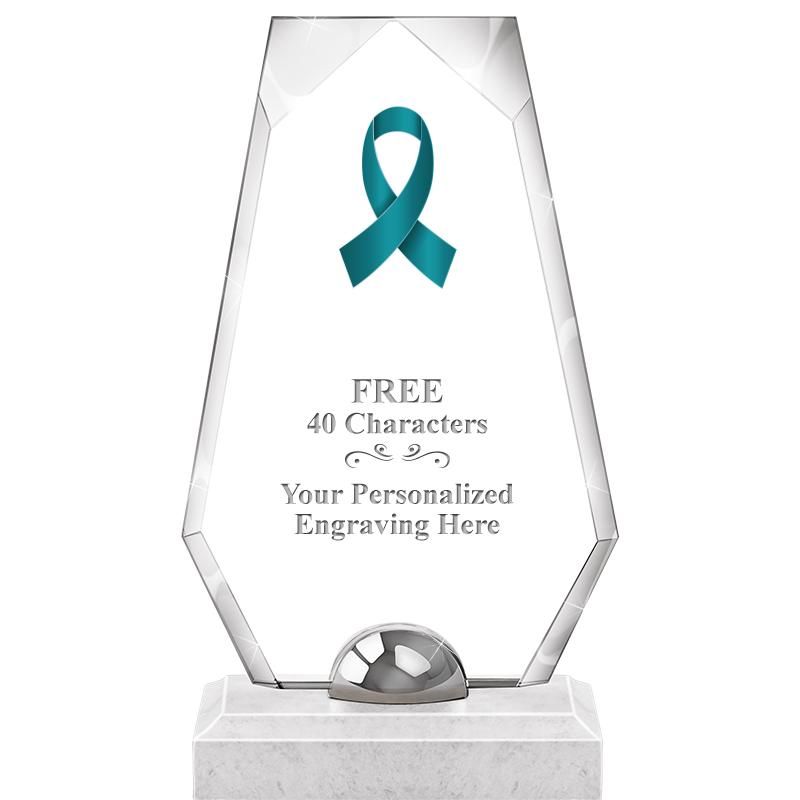 9.5" TURIN TRAPEZOID CRYSTAL