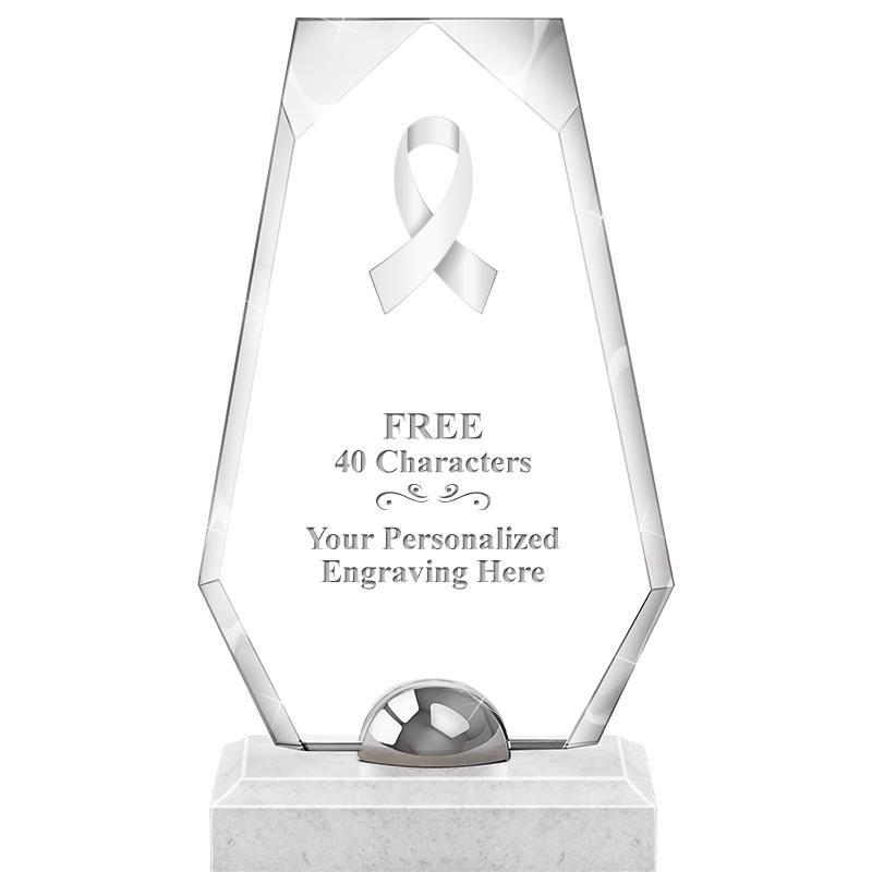 9.5" TURIN TRAPEZOID CRYSTAL