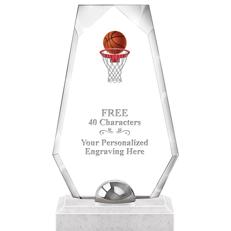 9.5" TURIN TRAPEZOID CRYSTAL