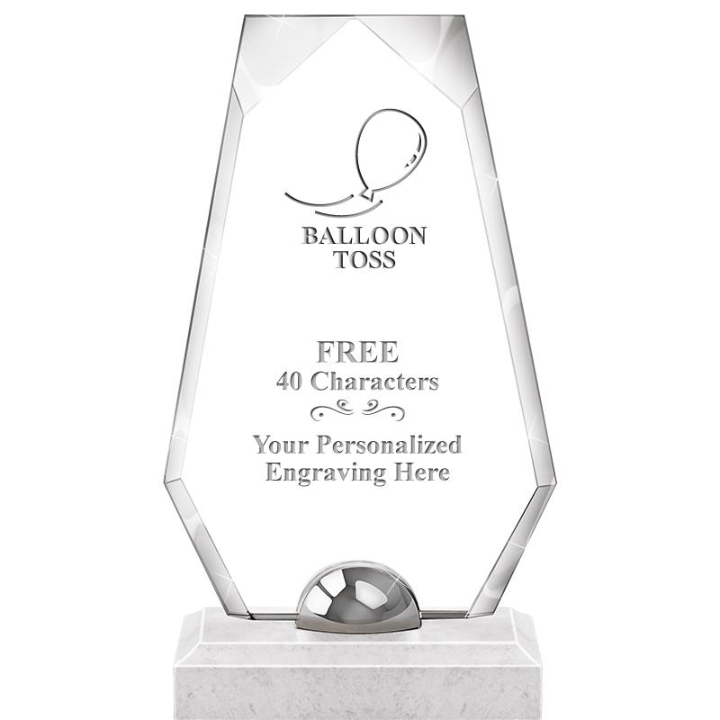 9.5" TURIN TRAPEZOID CRYSTAL