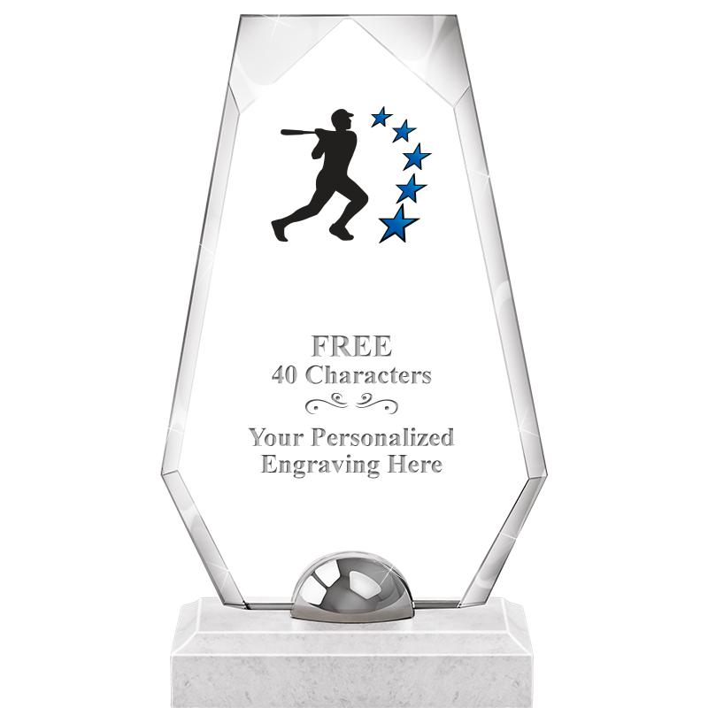 9.5" TURIN TRAPEZOID CRYSTAL