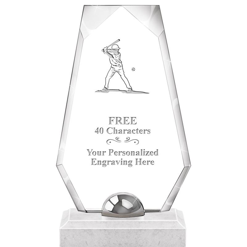 9.5" TURIN TRAPEZOID CRYSTAL