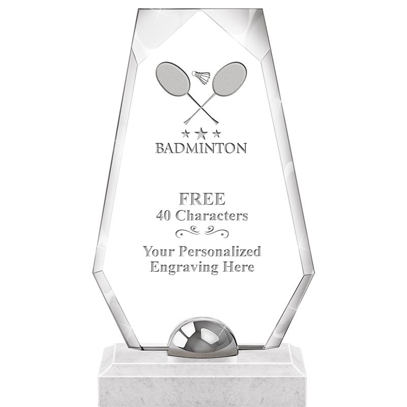 9.5" TURIN TRAPEZOID CRYSTAL