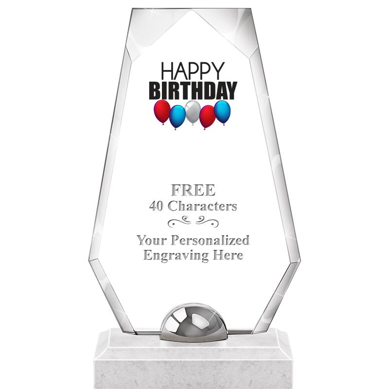 9.5" TURIN TRAPEZOID CRYSTAL