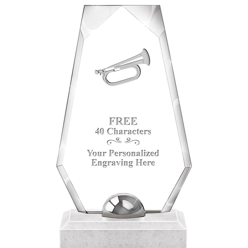 9.5" TURIN TRAPEZOID CRYSTAL