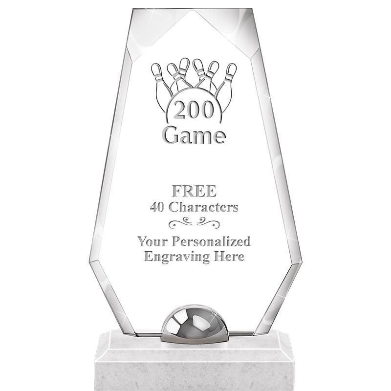 9.5" TURIN TRAPEZOID CRYSTAL