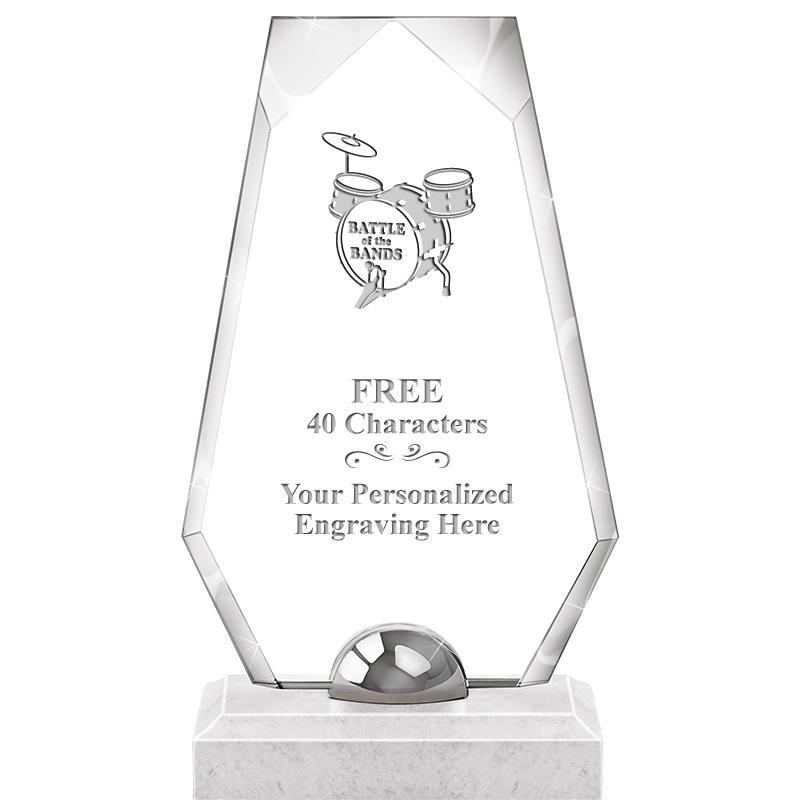 9.5" TURIN TRAPEZOID CRYSTAL